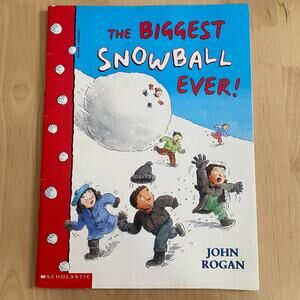 Vintage 1998 The Biggest Snowball Ever Paperback Book